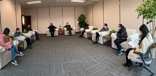 公司召开例会 再次强调部署疫情防控和复工复产工作